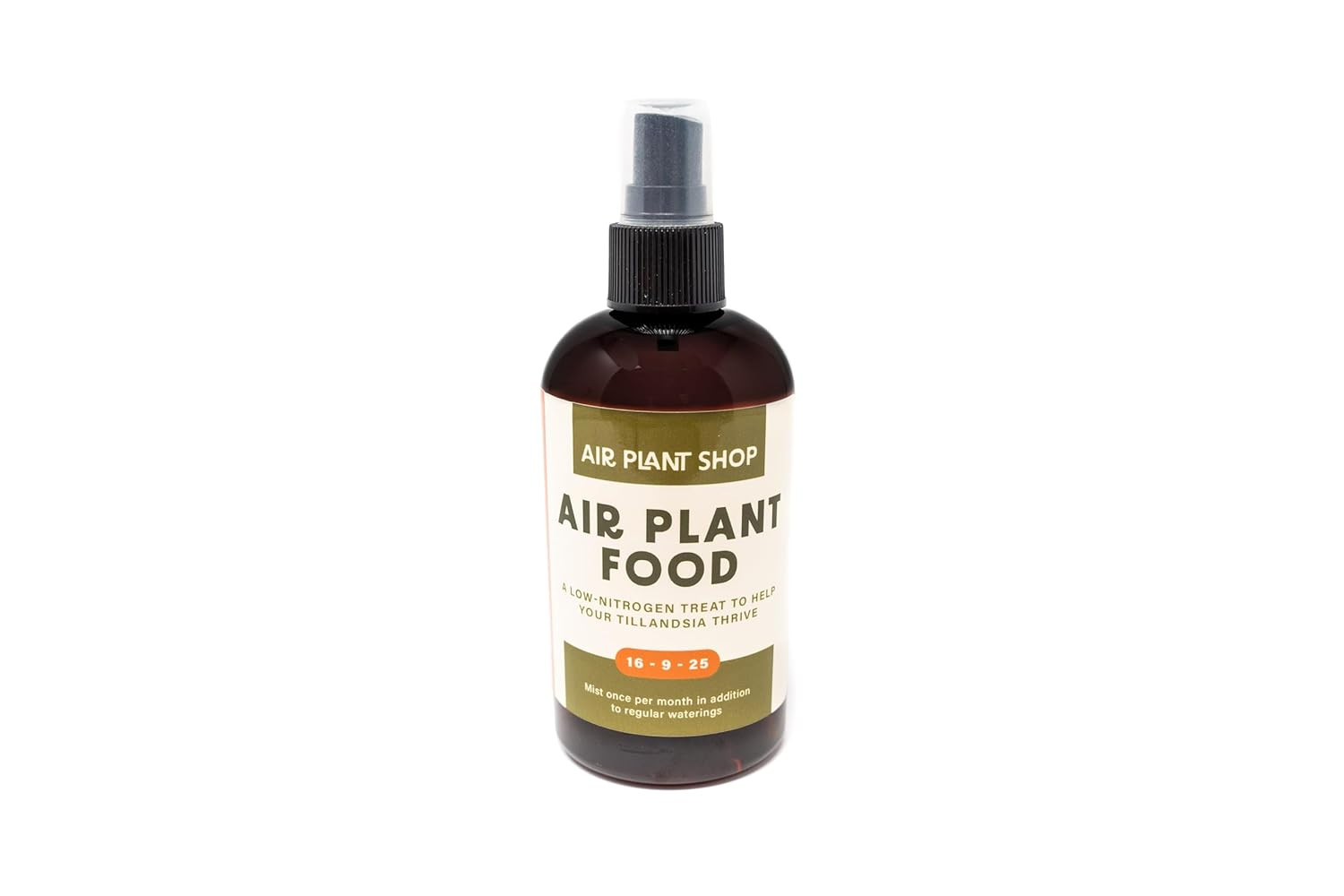 Air Plants Fertilizer in Fine Mist Spray Bottle – Plant Food for Tillandsia – Mo
