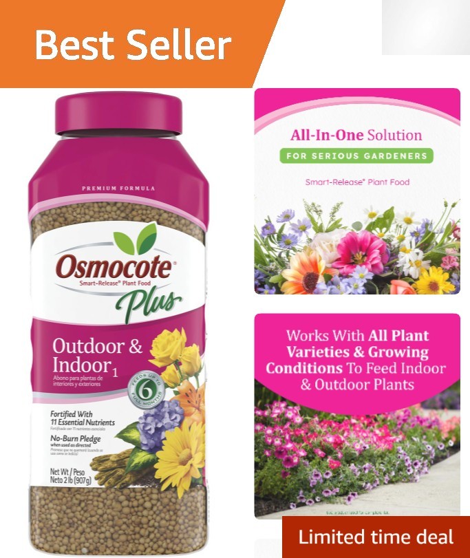 All-in-One 2 lb Plant Food – Smart-Release Fertilizer for Indoor & Outdoor Use