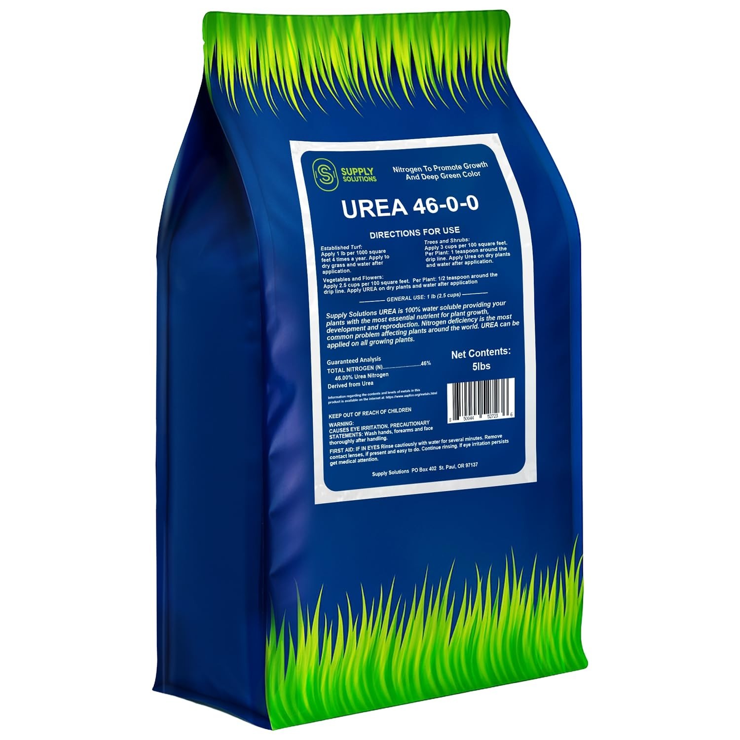 High-Performance Urea 46-0-0 Nitrogen Fertilizer for Lush Growth & Deep Green Co