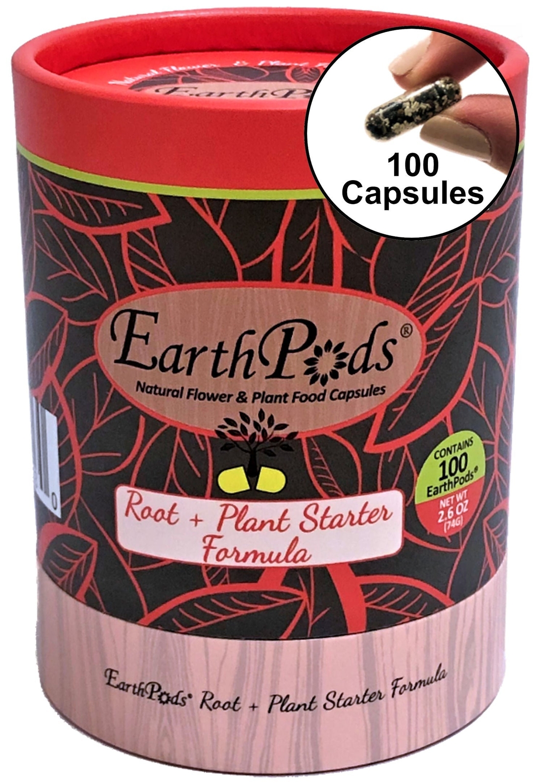 EarthPods® REVITALIZE Organic Plant Food Spikes (100 Fertilizer Capsules)
