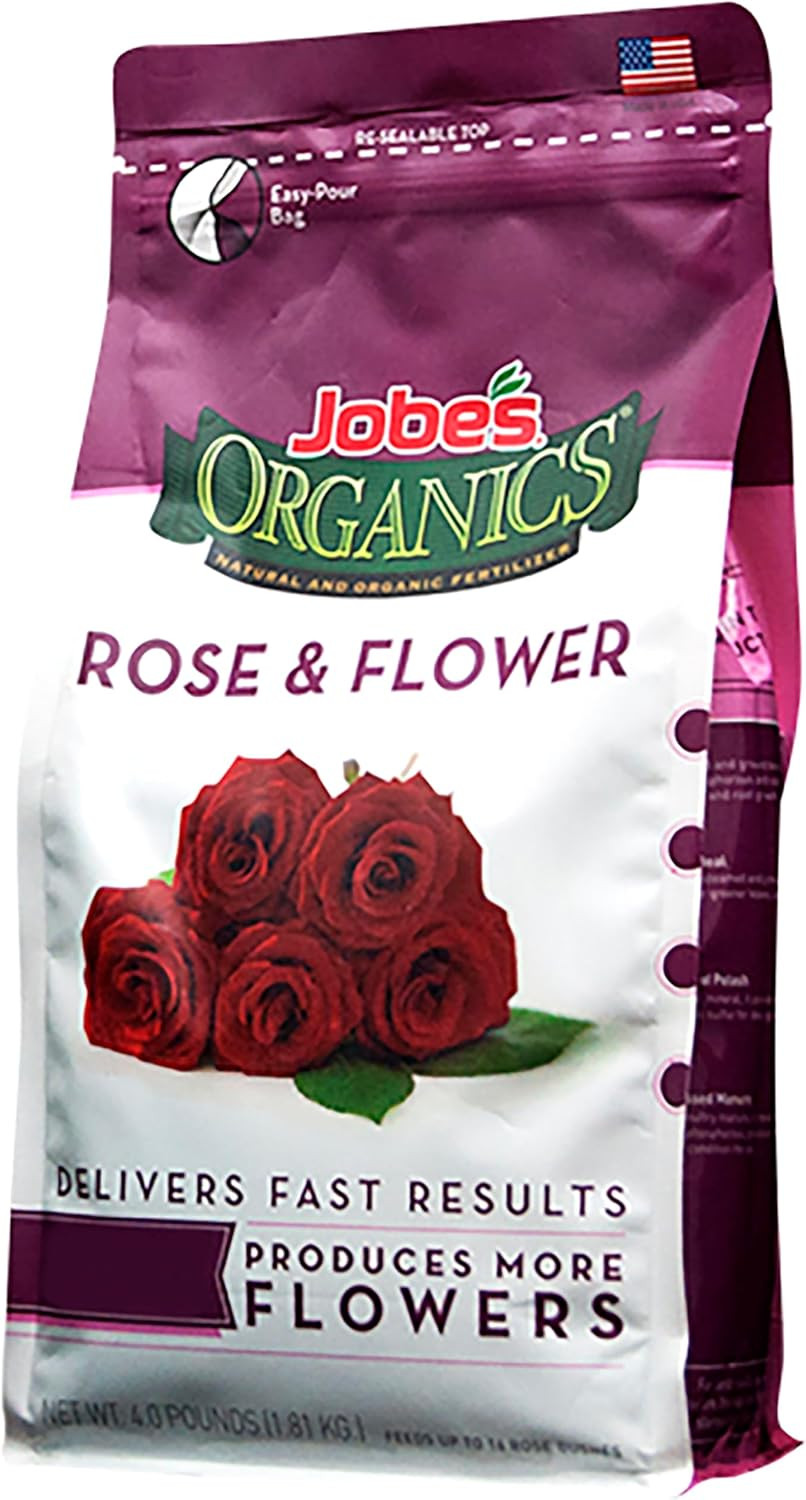 Granular Rose Fertilizer, Organic Plant Fertilizer for Rose, Hydrangea, Hibiscus