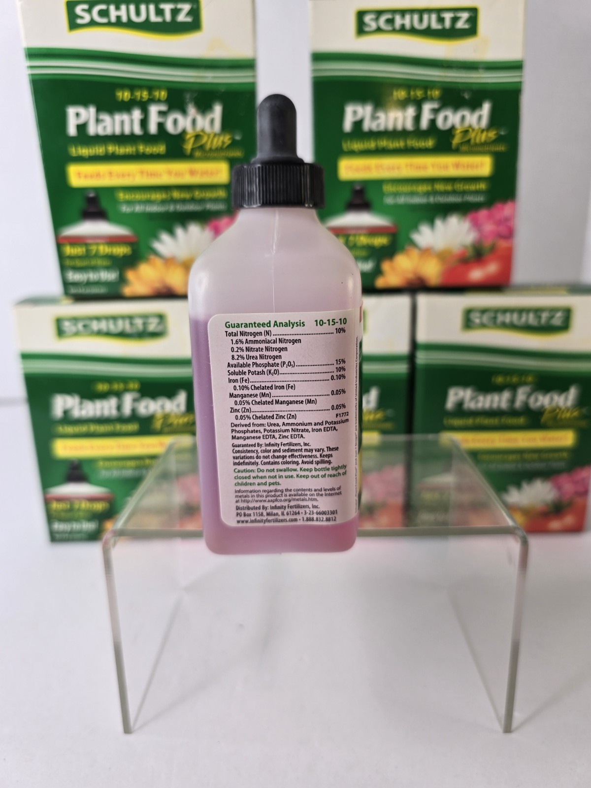 Lot Of 5 Schultz 8oz. All Purpose Liquid Plant Food New