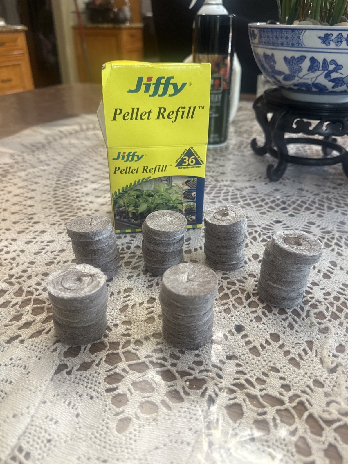 Jiffy Peat Pellet Refill 36 Count Null New Open Box