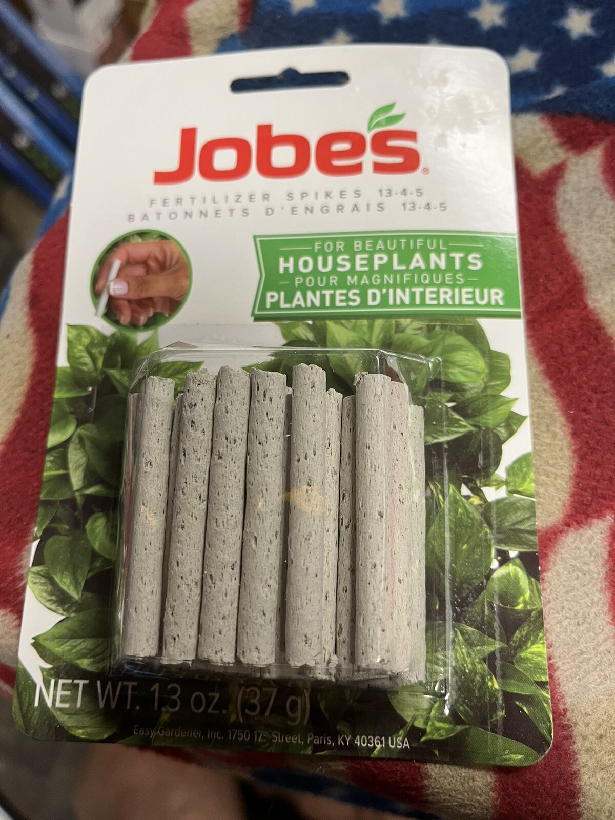 Jobes House Plants Fertilizer Spikes Plant Food 1.3 Oz New