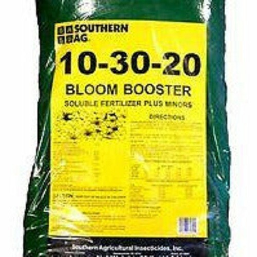 Bloom Booster Soluble 10-30-20 Fertilizer with Minors – 25 Lbs.