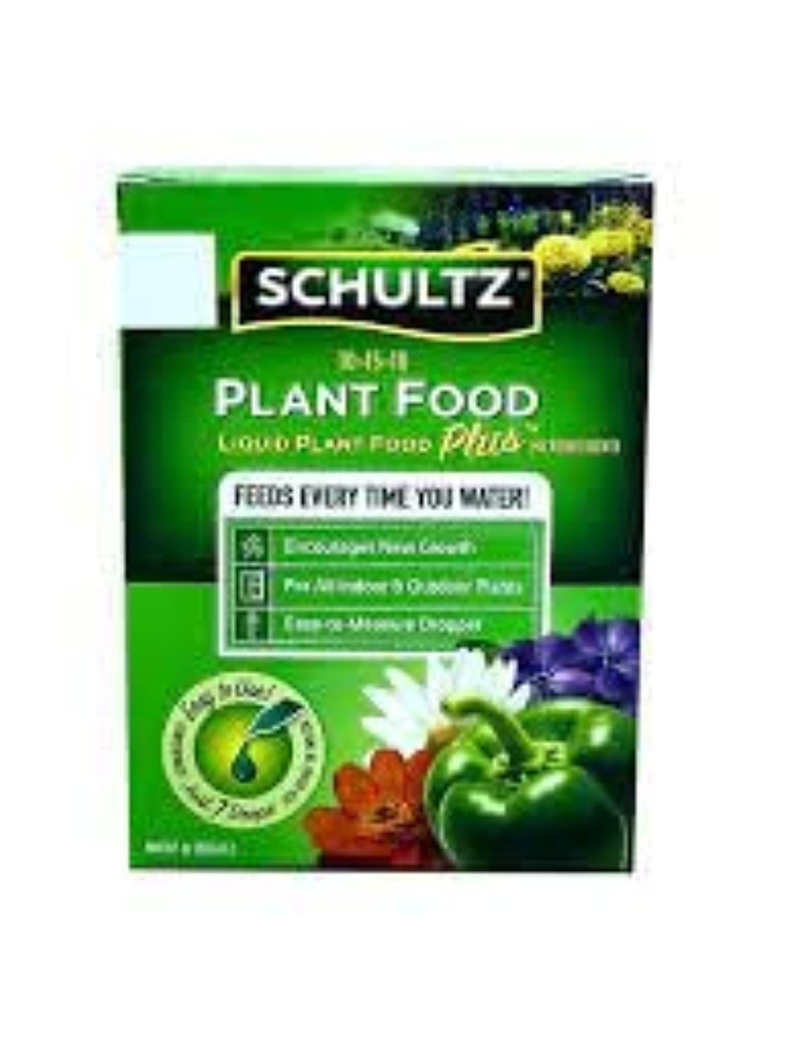 Schultz All Purpose Liquid Plant Food + Micronutrients 10-15-10, 4 oz In/Outdoor