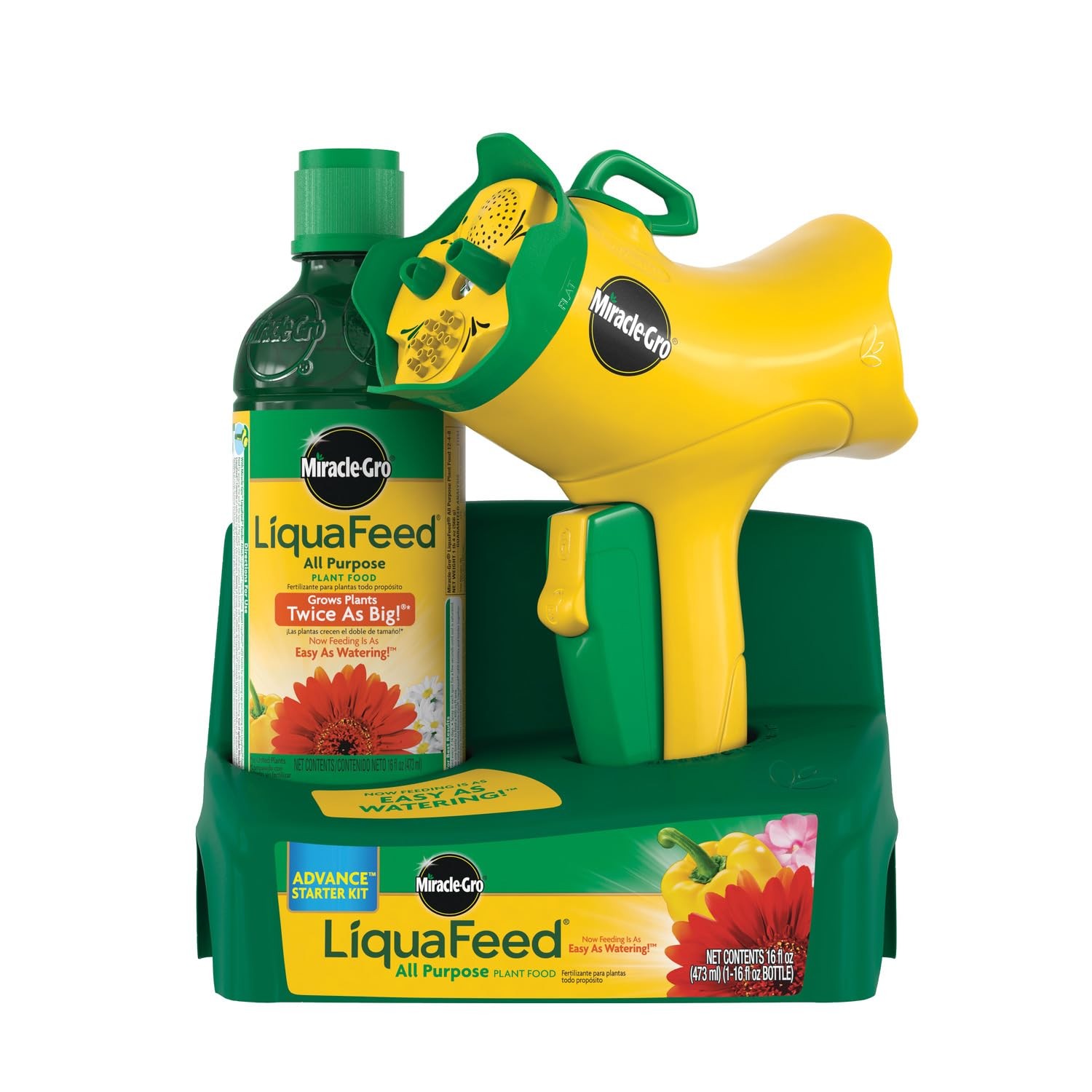 Miracle-Gro LiquaFeed All Purpose Plant Food Starter Kit Liquid Fertilizer