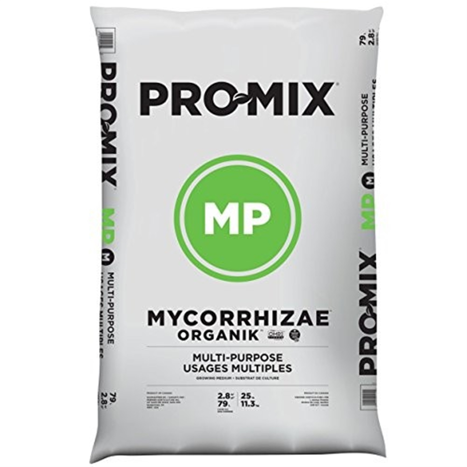PREMIER HORTICULTURE PRO-MIX MP Organik Mycorrhizae Multi-Purp. Grower Mix,2.8CF