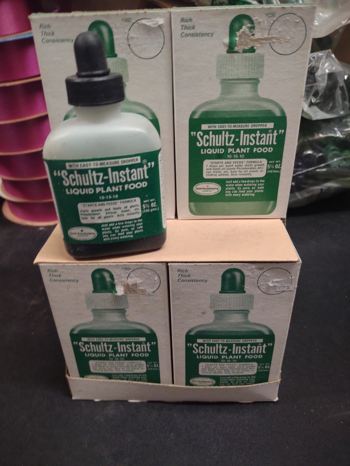 1980s Vintage Schultz-Instant Liquid Plant Food, Unopened Box