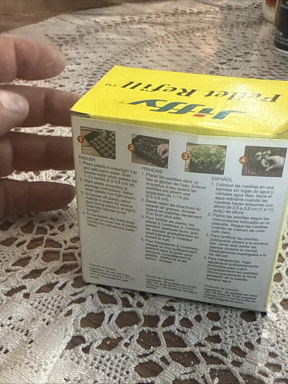 Jiffy Peat Pellet Refill 36 Count Null New Open Box