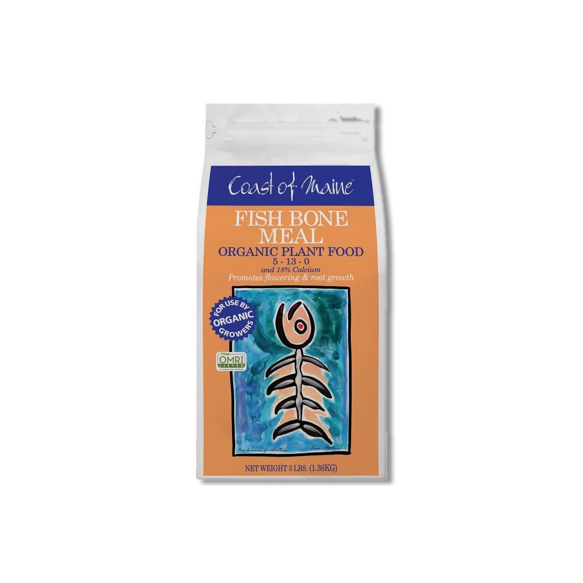Coast of Maine Buds & Blooms Organic Granules All Purpose Plant Food 3 lb FM6000