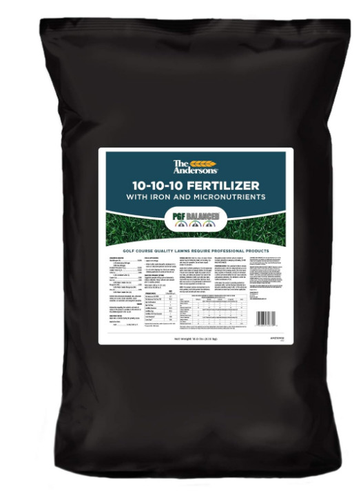 The Andersons PGF 10-10-10 Fertilizer with Micronutrients & 2% Iron, 5,000 sq ft
