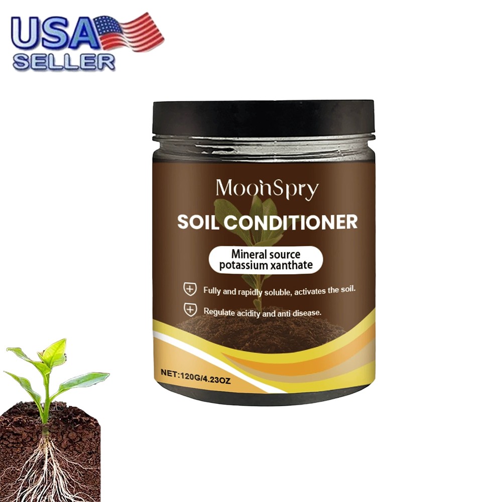 1-5PCS 120g Soil Activator – Soil Conditioner, Plant & Flower Fertilizer USA