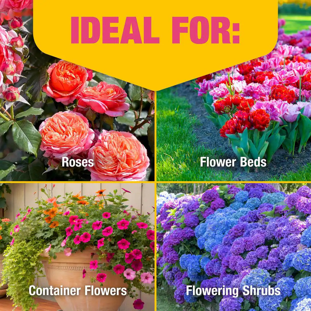 1.5 Lb. Water Soluble Rose and Flower Plant Food for Roses, Flower Beds and Cont