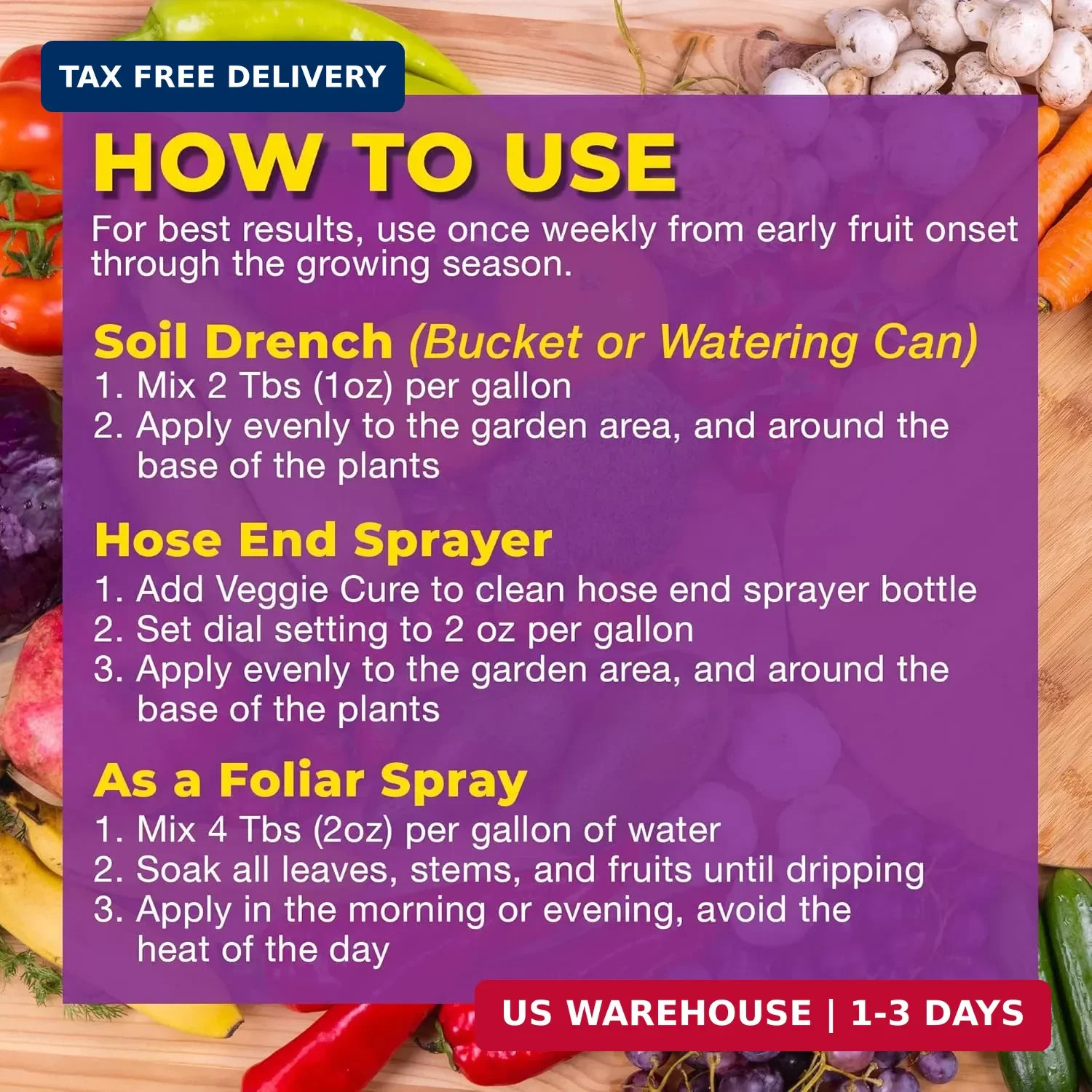 Bloom City Veggie Cure for Blossom End Rot – Liquid Plant Food for Calcium Suppo