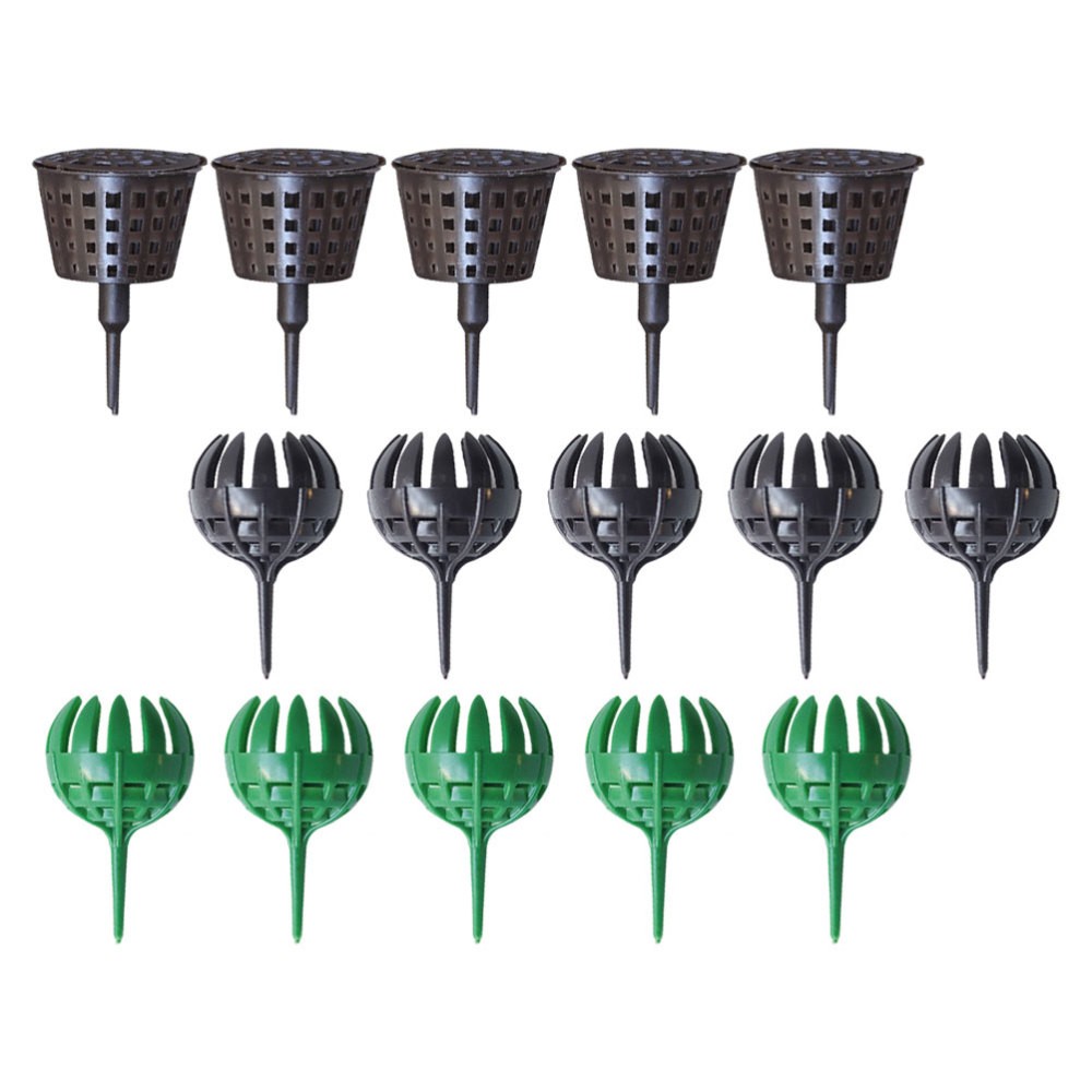 15Pcs Gardening Fertilizer Holders Plastic Reusable Boxes for Home Planting Use