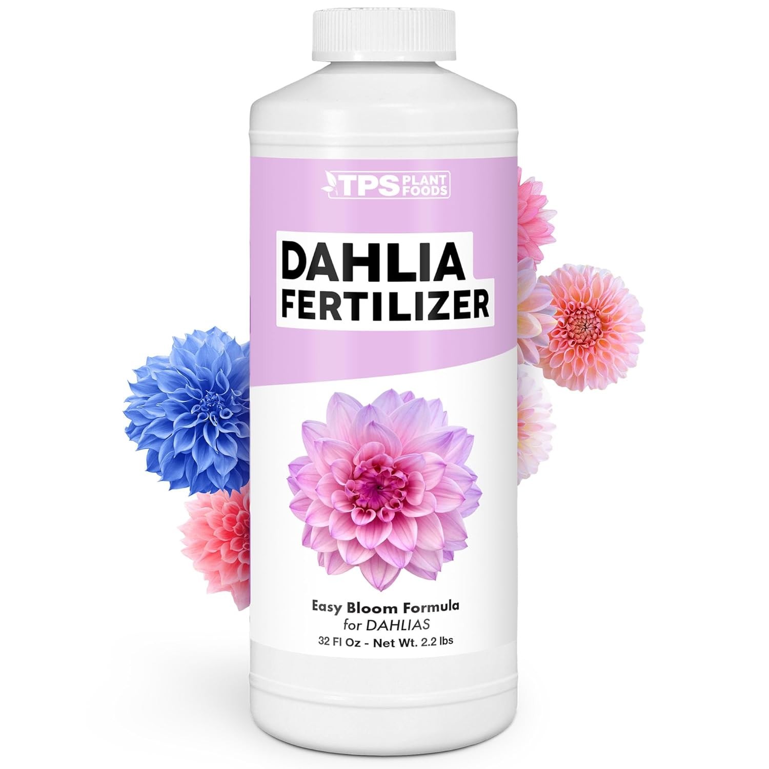 Dahlia Fertilizer – Liquid Plant Food Bigger Blooms Vibrant Color & Stronger