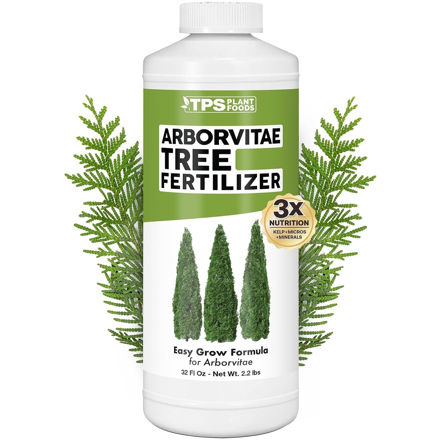 32 oz Arborvitae Tree Fertilizer – Fast-Absorbing Liquid Plant Food for Healt…