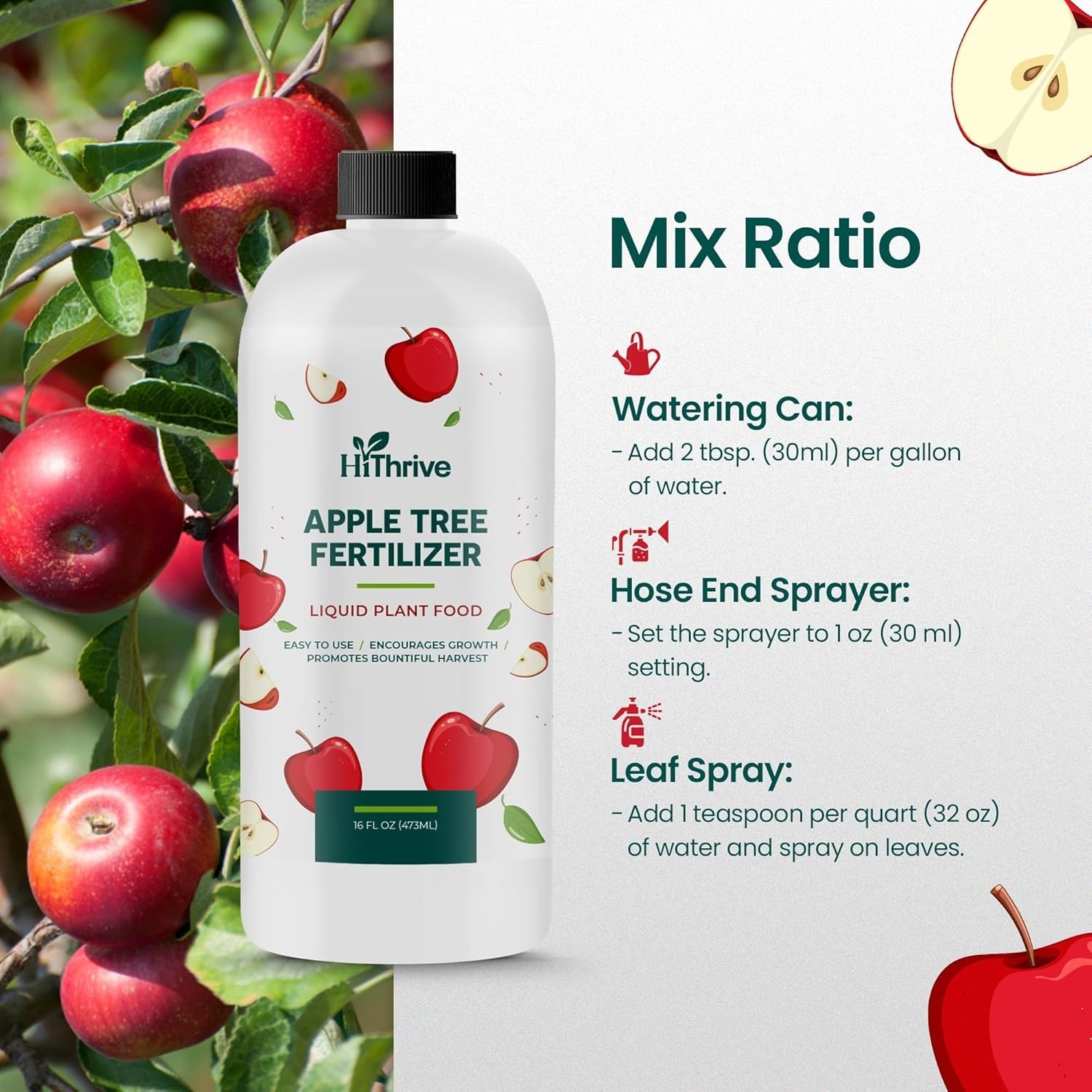 16oz Apple Tree Fertilizer Makes 16 Gallons of Apple Tree Fertilizer