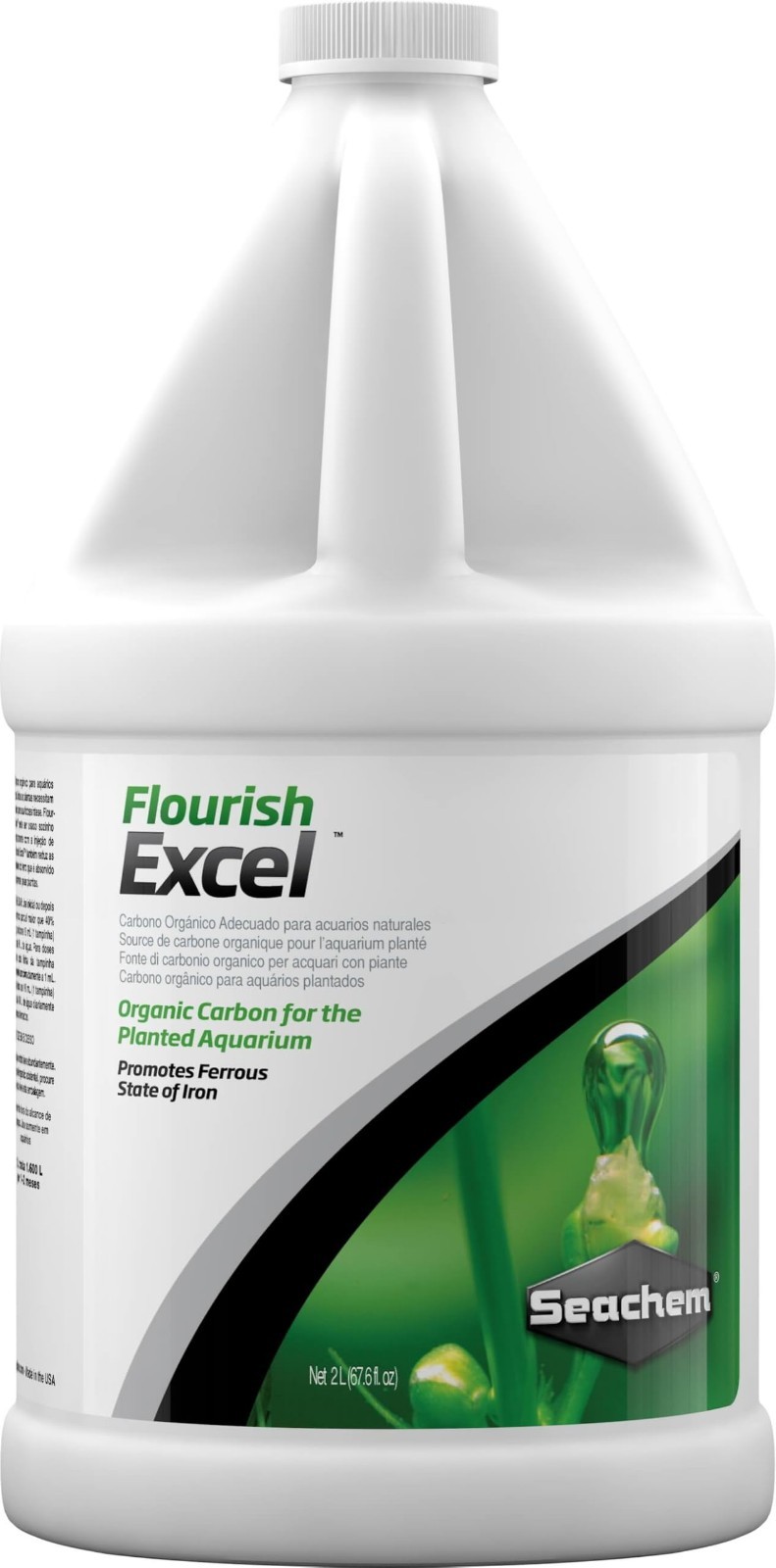 Flourish Excel Liquid Plant Nutrient, 2L / 67.6 fl oz – Hydroponics & Gardening