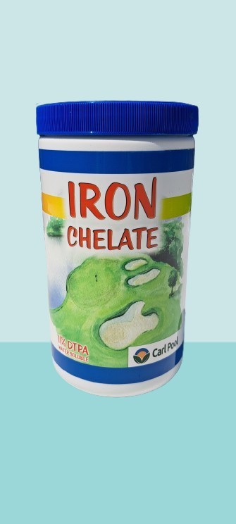 Carl Pool Iron Chelate 1 Lb – Water Soluble Fertilizers 1 lb – Pack of 1