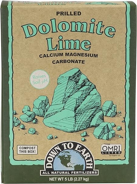 Down to Earth Organic Prilled Dolomite Lime, 5 lb