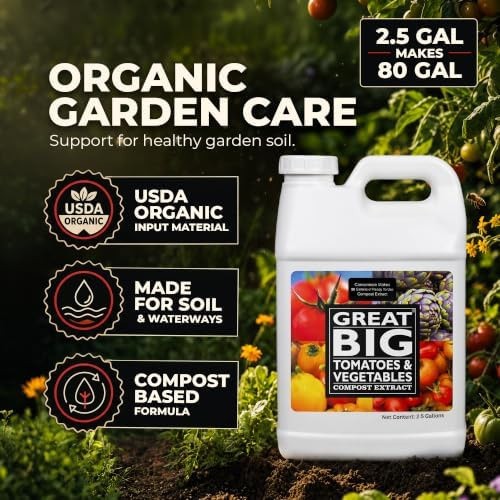 Great Big Tomatoes and Vegetables Liquid Fertilizer Booster – Organic Soil Co…