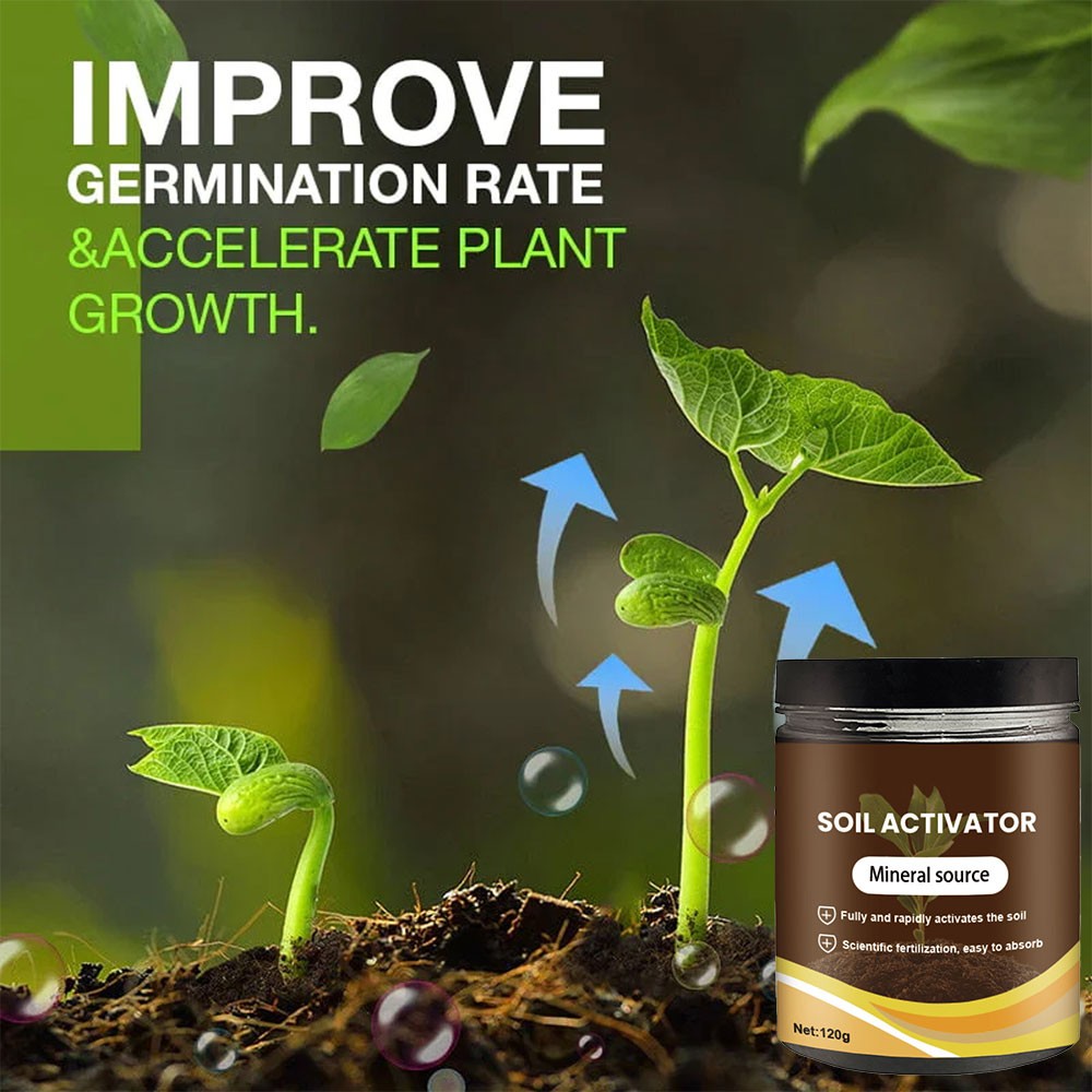 Soil Activator – Soil Conditioner,Plant and FlowerFertilizer 60g 120g USA