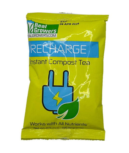 Real Growers Recharge – Soil Microbe Superpack Natural Plant Growth Stimulant