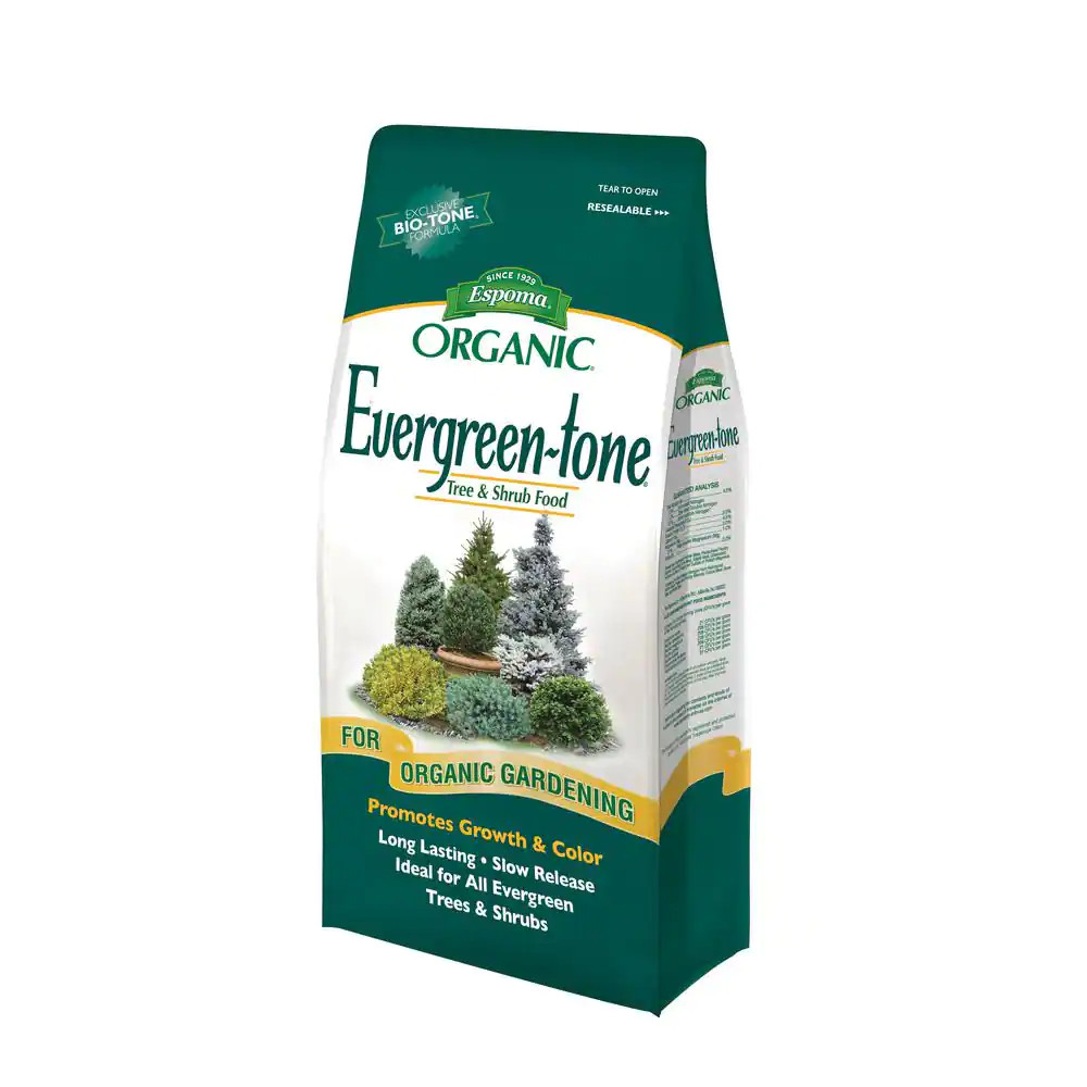 Evergreen Tone 8 Lbs. Organic Tree and Shrub Plant Food (4-3-4) NEW