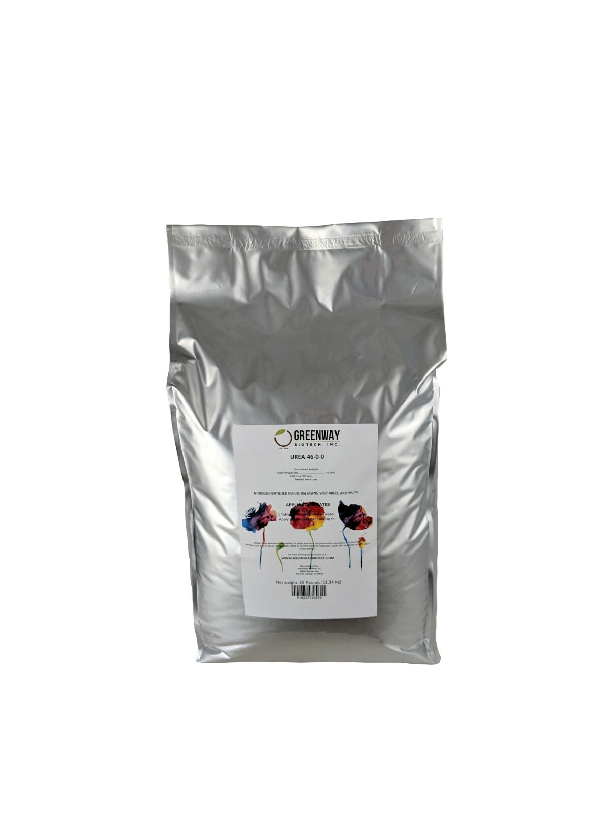 Urea 46-0-0 46% Nitrogen Fertilizer Gold Refining Aqua Regia 100% Soluble 25 LB