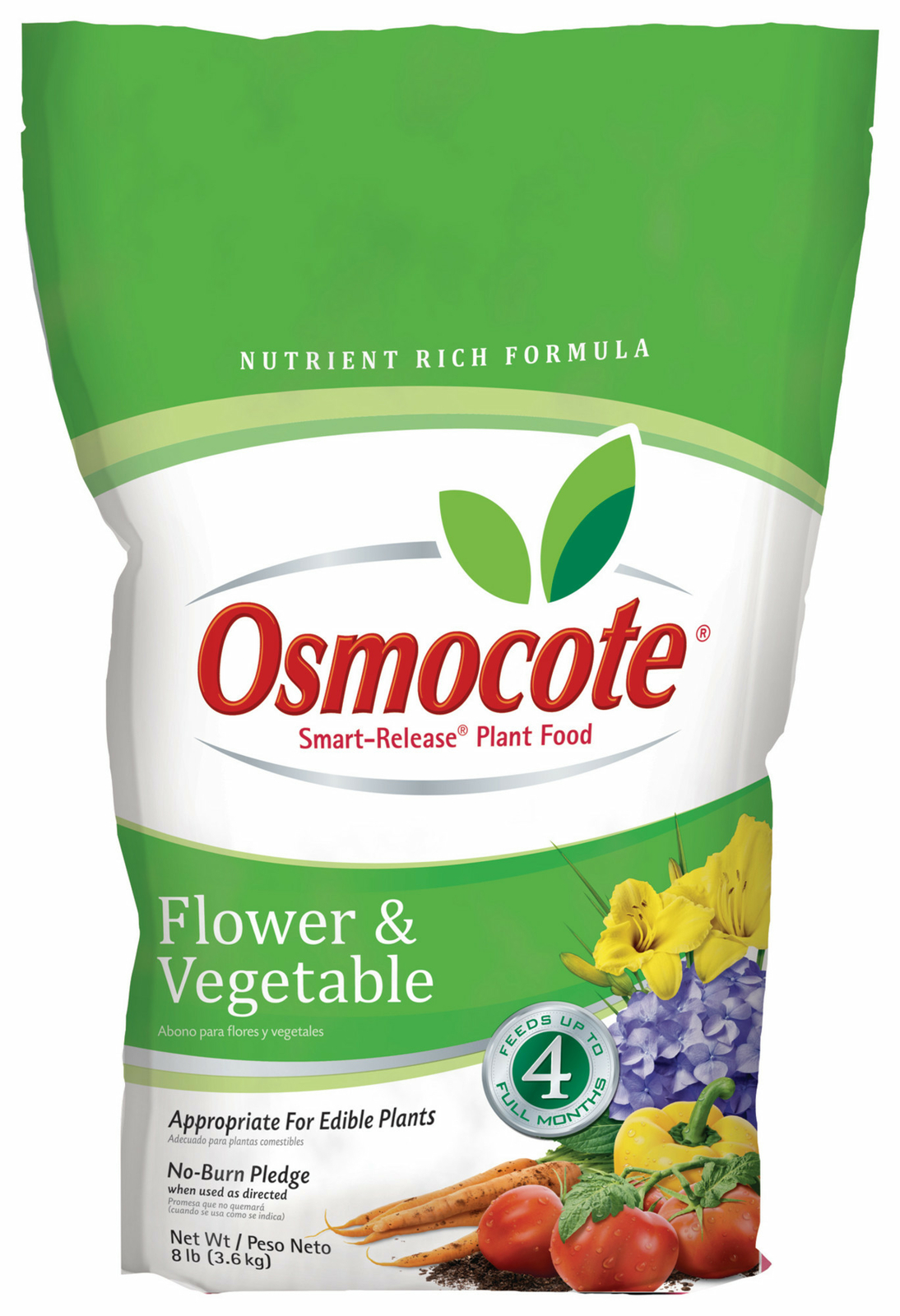 Osmocote Smart-Release Plant Food Flower and Vegetable 8 lbs.