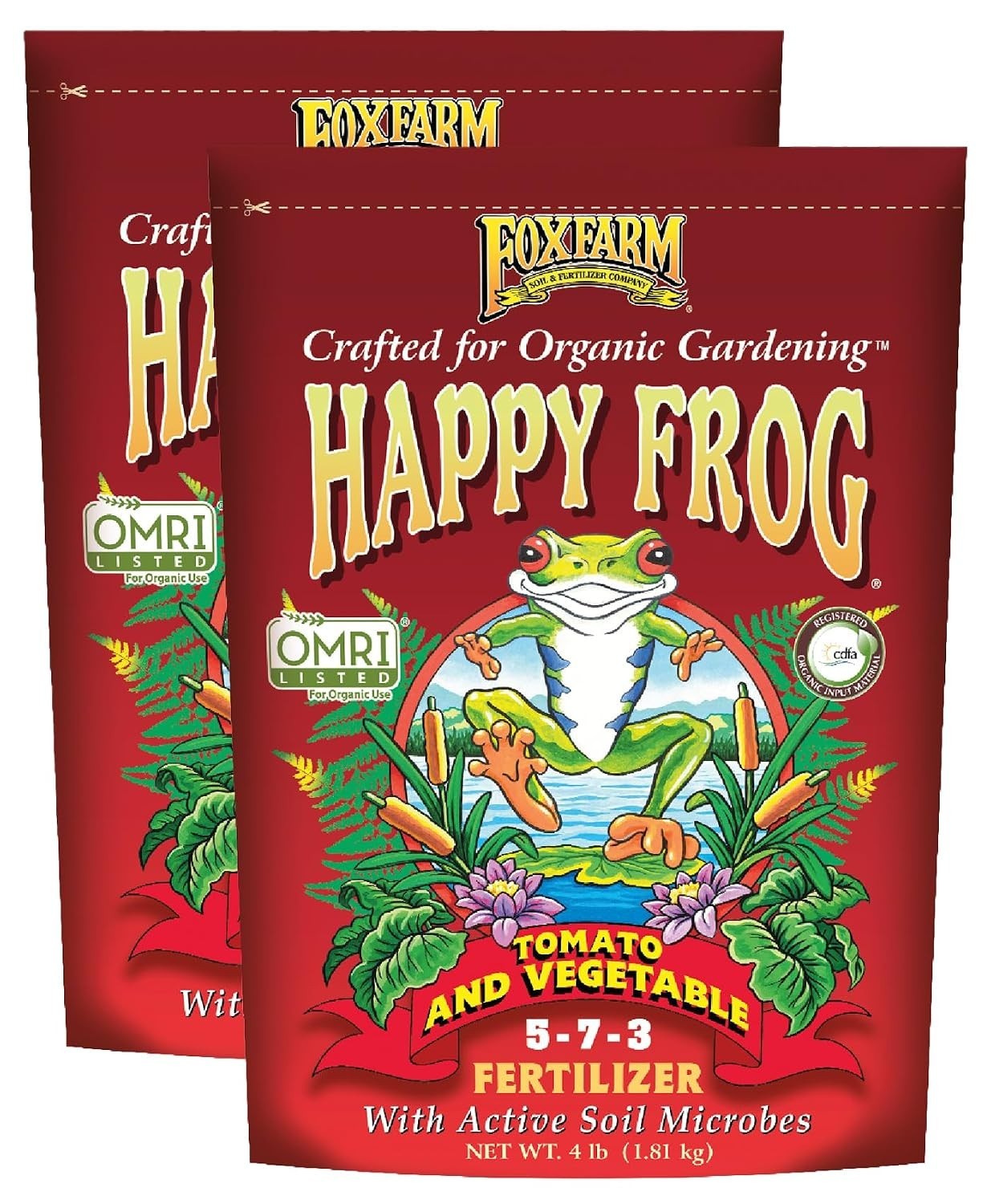 Happy Frog Tomato & Vegetable Fertilizer – Vegetable Fertilizer for Vigorous …