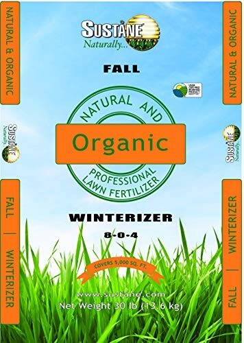 Sustane 8-0-4 Organic Winterizer Fertilizer (Fall), 30lb
