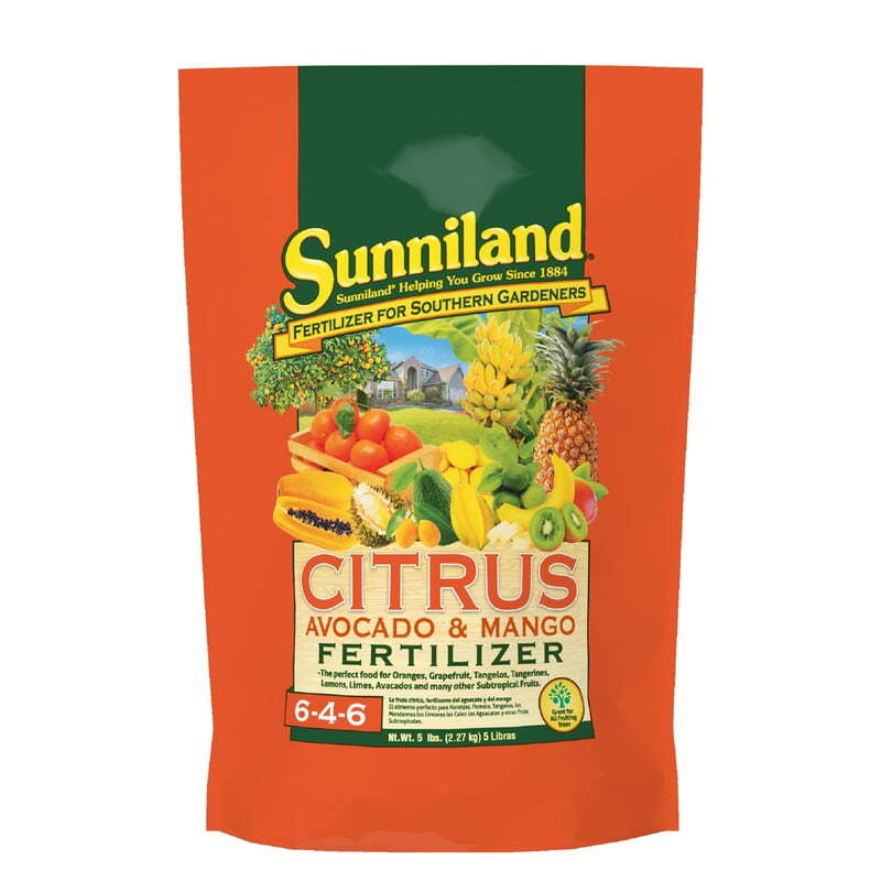 SUNNILAND 120236 Citrus, Avocado and Mango Fertilizer, 5 lb
