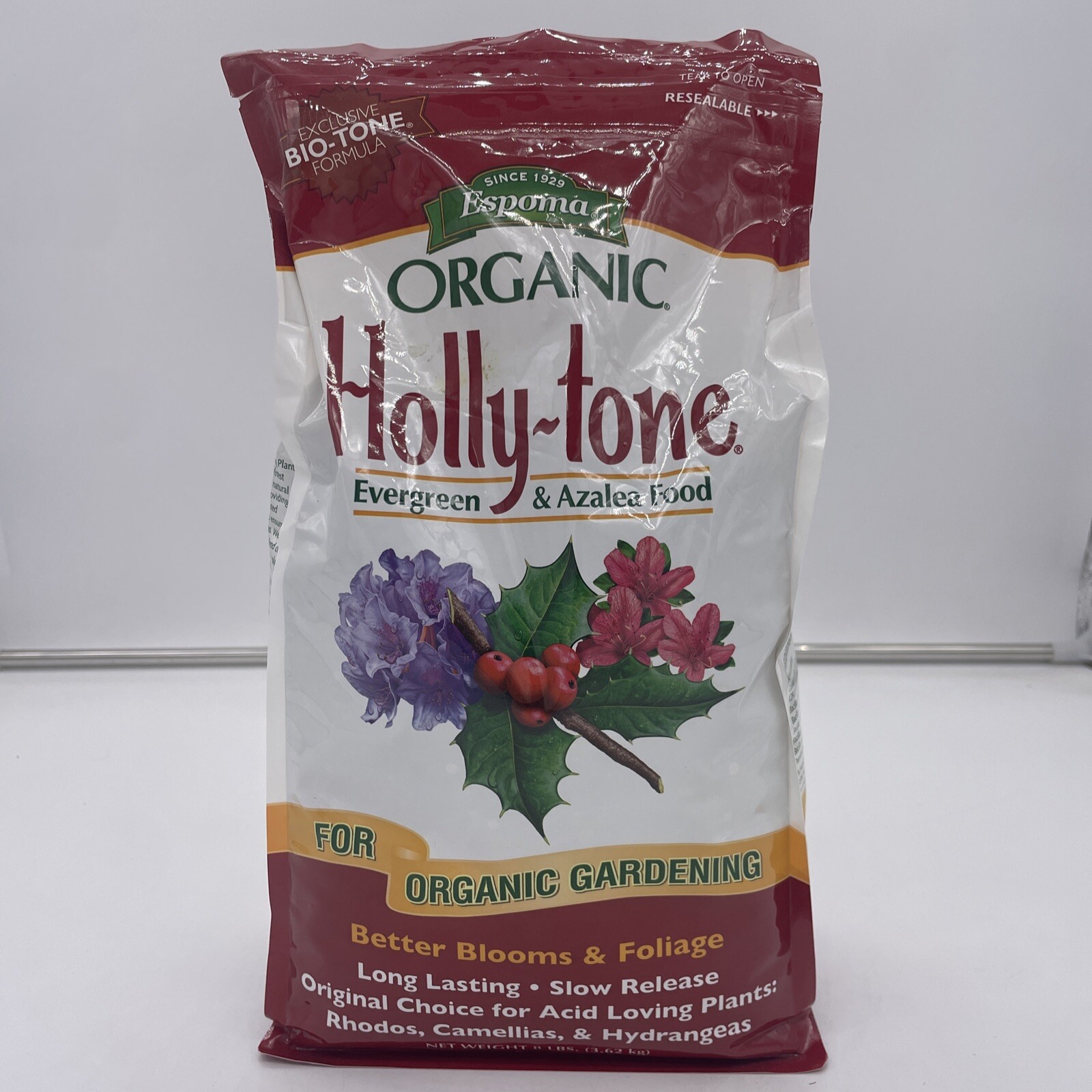 Espoma Organic Holly-tone Evergreen & Azalea Food, 8 lb Bag