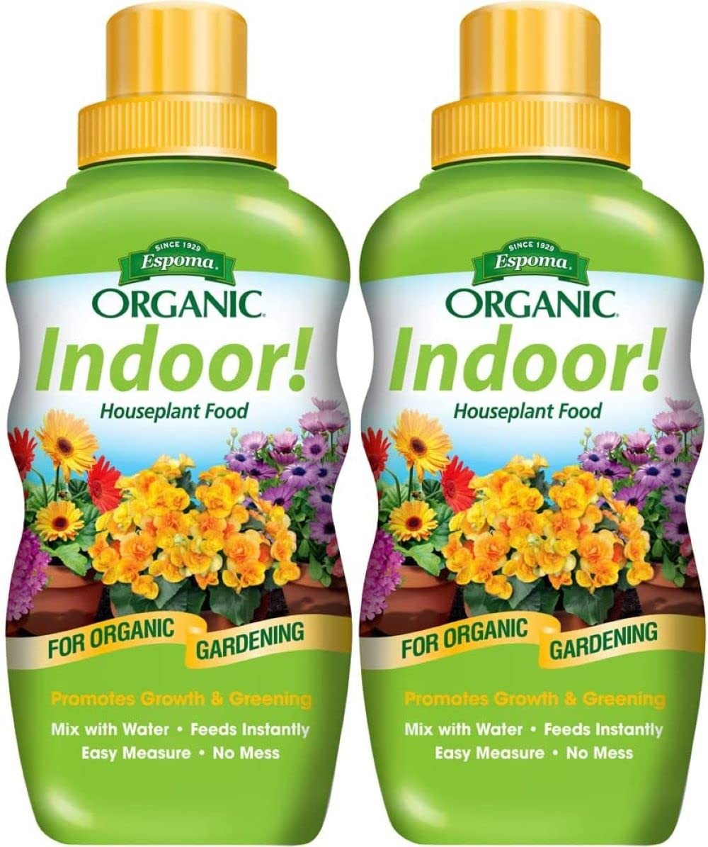 Organic Liquid Plant Food for Houseplants 8 fl oz, 2Pack