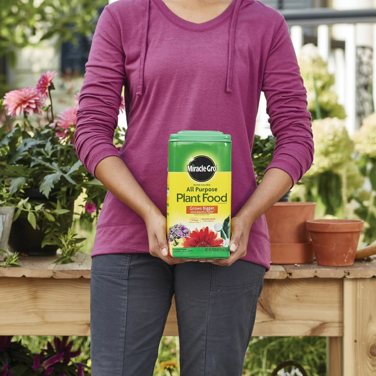 5 lb. Miracle-Gro Water Soluble All Purpose Plant Food, For All Plant Types