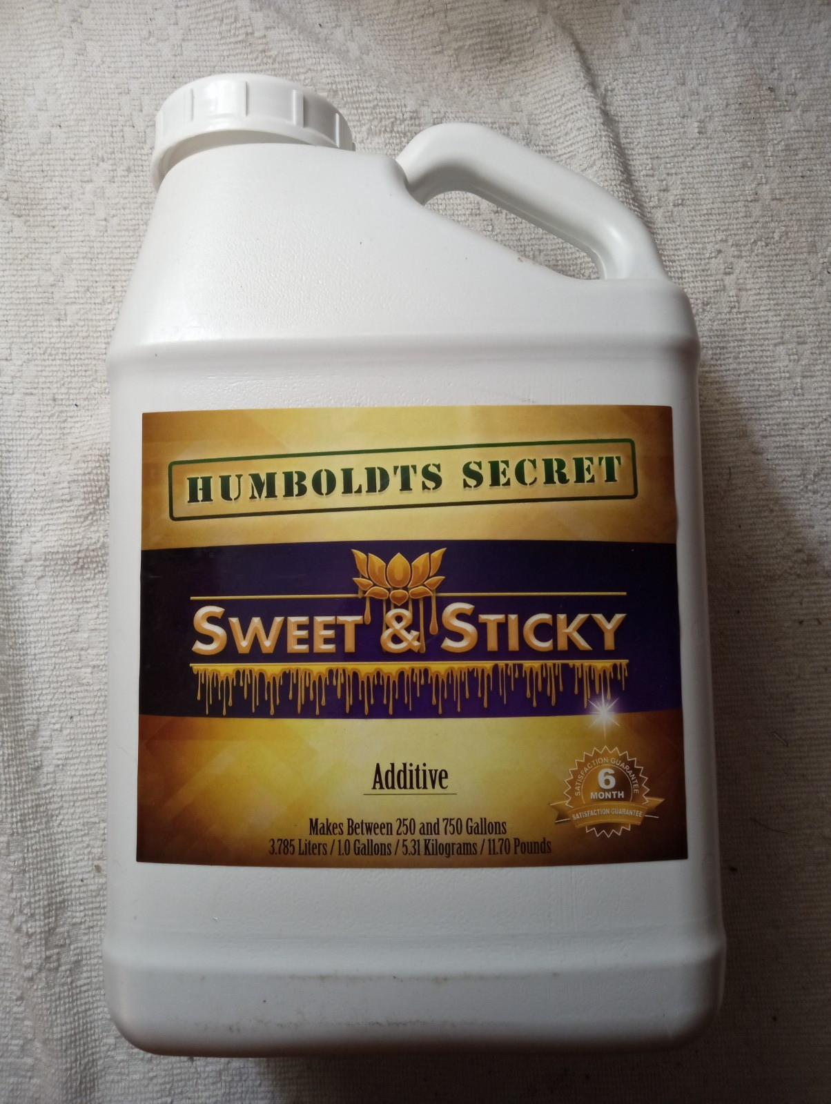 Humboldts Secret Sweet & Sticky Carbohydrate and Saccharide Energy Source 1 gal