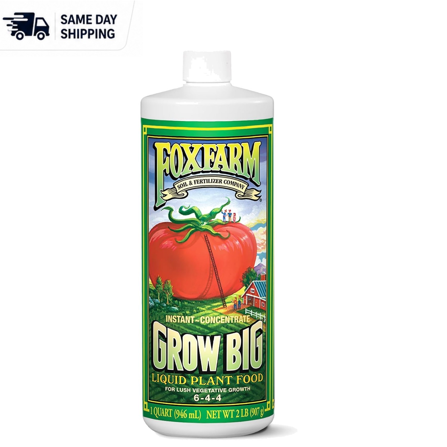 High-Quality 1 Quart Organic Plant Food for Lush Growth & Instant Nutrient Boost
