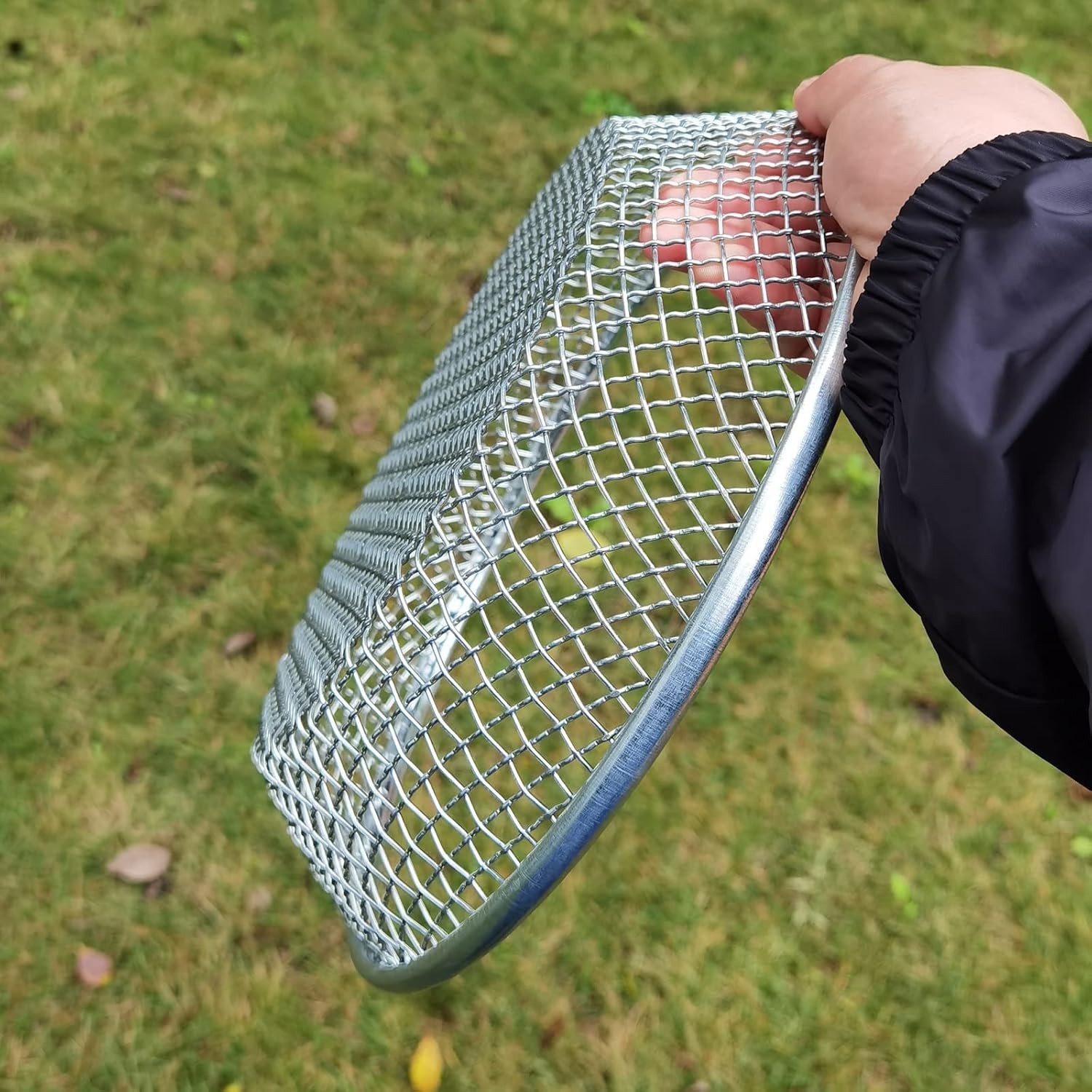 3 Pack Soil Sifter for Gardening, Heavy Duty Galvanized Steel Compost Sieve, …