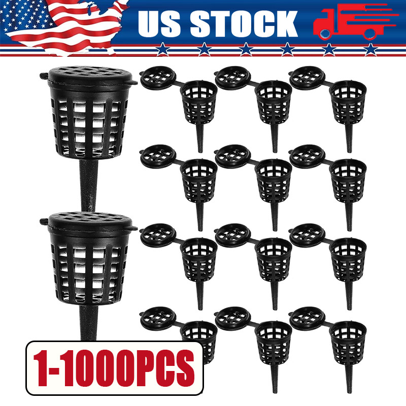 1000 Pcs Bonsai Fertilizer Baskets with Lid Portable Fertilizer Mesh Baskets Lot