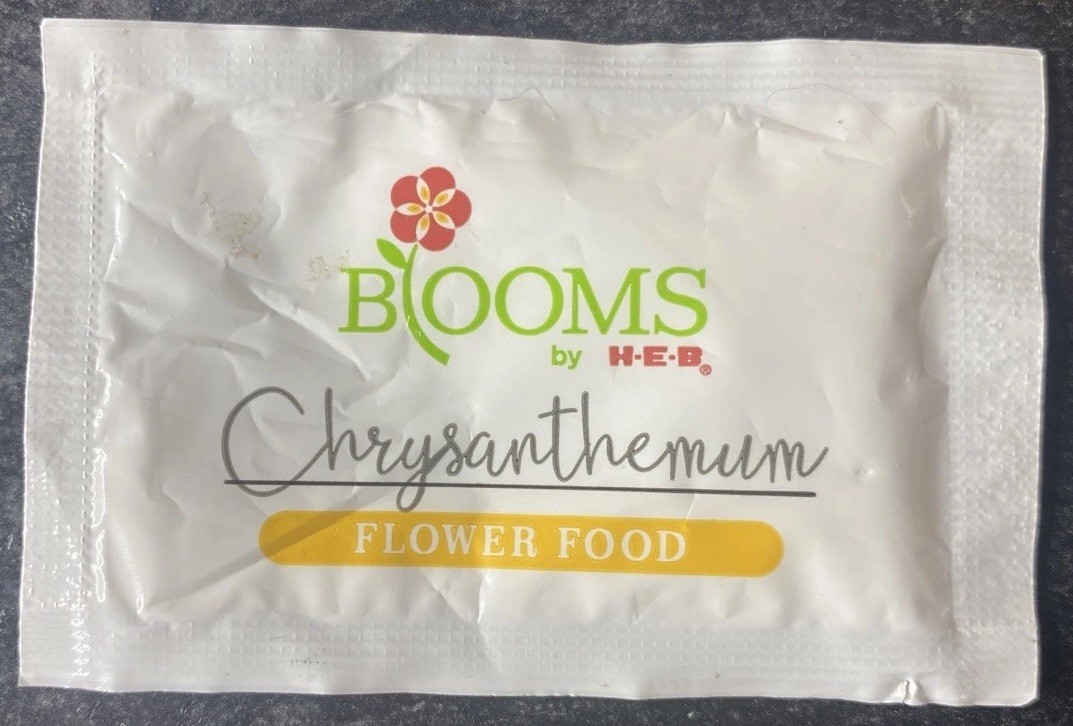 Lot 15 PackCHRYSAL/BLOOMS Universal, Fresh Cut, Bulb, Chrysanthemum Flower Food