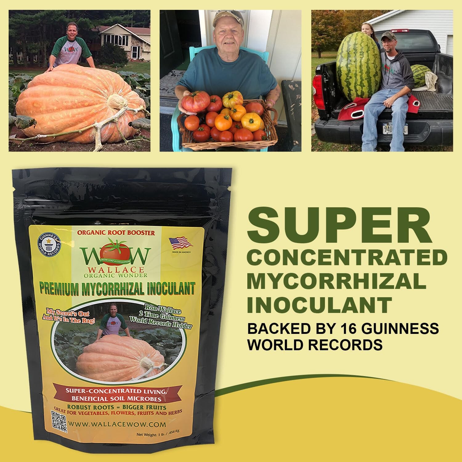 Mycorrhizal Inoculant 1 lb – Fungi – Super Concentrated – Fresh Mycorrhizae for