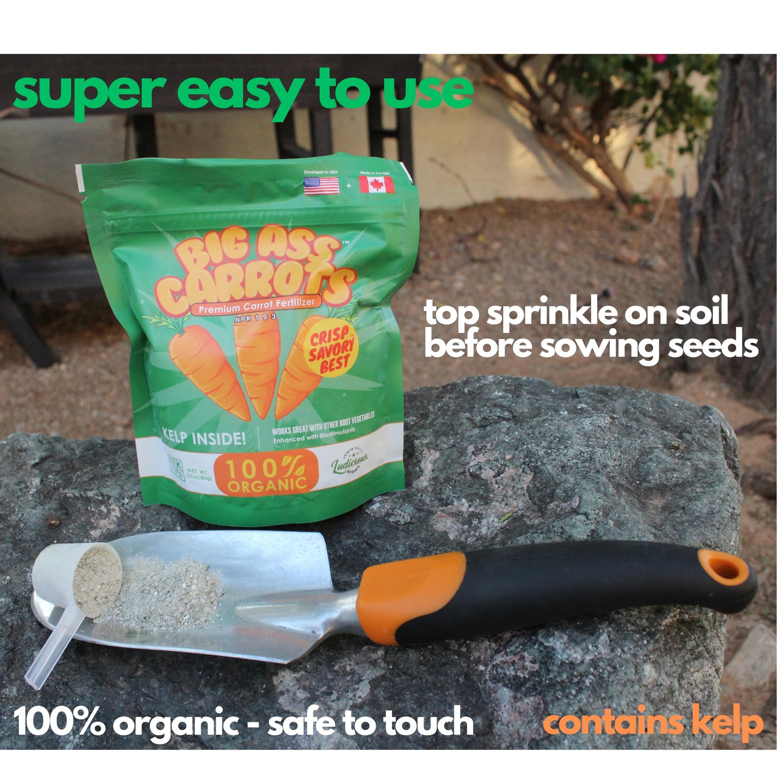 Big A Carrot Fertilizer and Root Vegetable Fertilizers – Premium Fertilizer f…