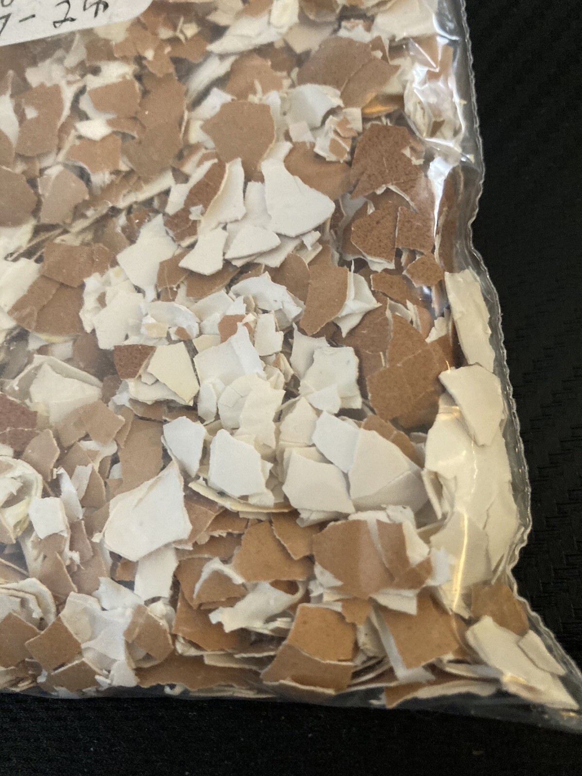 1 Lb Free Range Crushed Eggshells Steamed Cleaning & Baked Free Shipping to You!