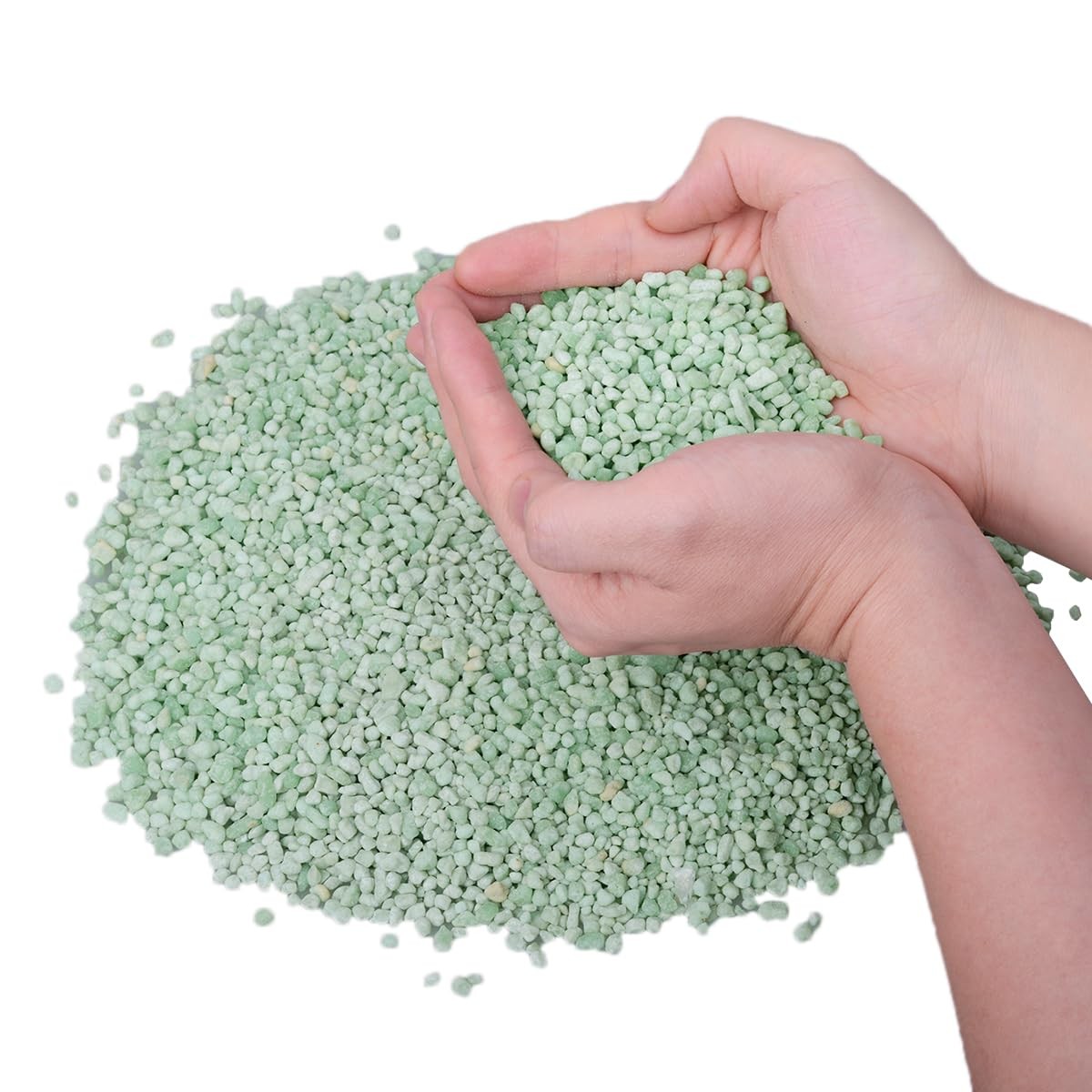 GRANDAN Ferrous Sulfate Heptahydrate – 3/16 Inch FeSO4*7H2O Granules – 20% Iron