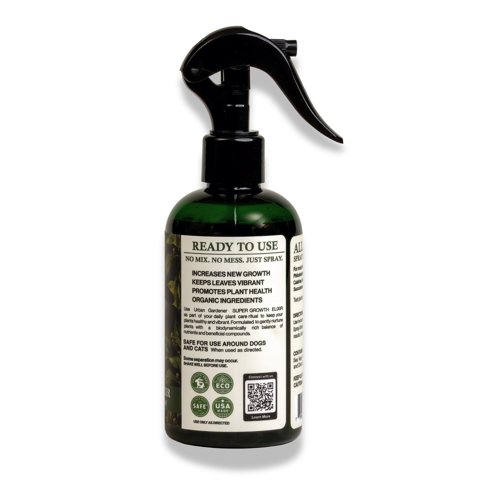 Organic Leaf Wellness Spray for Plants – Protect & Nourish Your Plants w/Chit…