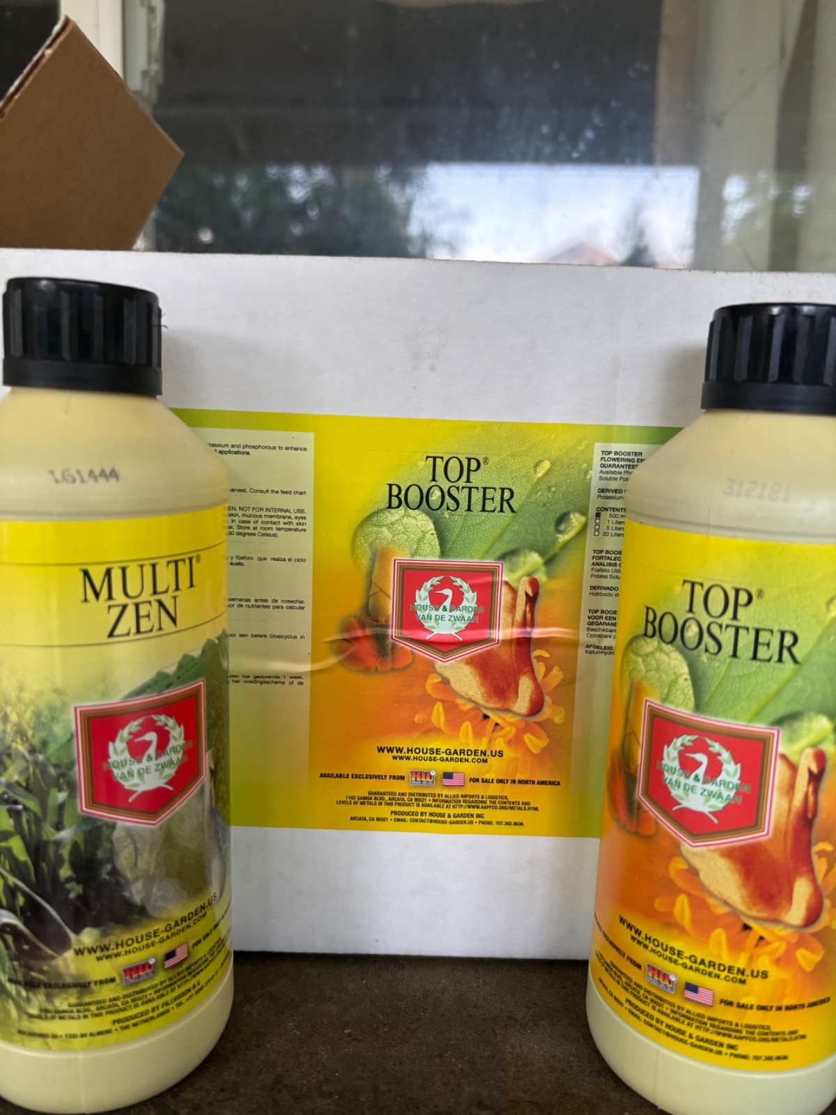 House & Garden Top booster & Multi Zen 1 gallon