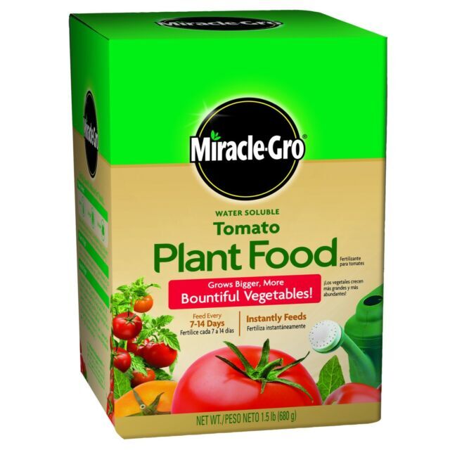 NEW!! Miracle-Gro Water Soluble Tomato Plant Food 1.5 lb